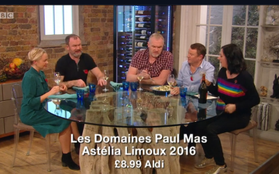 Astelia Limoux Chardonnay on BBC Saturday Kitchen