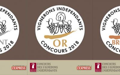 Résultats du Concours des Vignerons Indépendants 2018