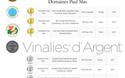 Vinalies Internationales 2018 : 8 Médailles pour les domaines