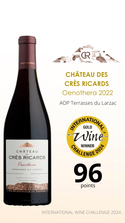 Vin Château Crès Ricards Oenothera 22 OR_IWC 2024