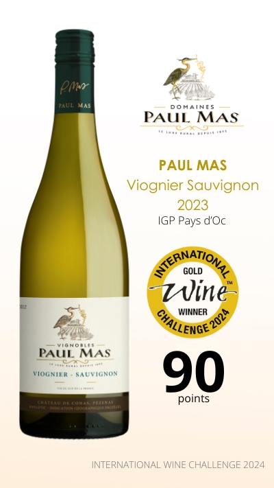 Vin Paul Mas réserve Viognier Sauvauvignon 2023 OR_IWC 2024